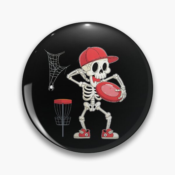 Item preview, Dabbing Skeleton Playing Disc Golf Halloween Player Coach  designed and sold by MathisBellanger.