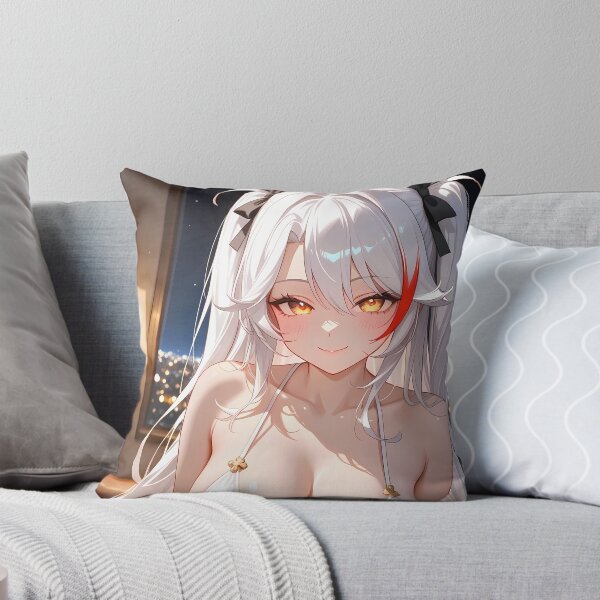 Item preview, Prinz Eugen Midnight Glow Azur Lane Anime Girl White Dress designed and sold by thedarvills.