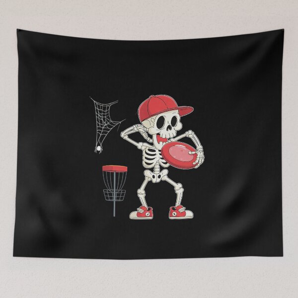 Item preview, Dabbing Skeleton Playing Disc Golf Halloween Player Coach  designed and sold by MathisBellanger.