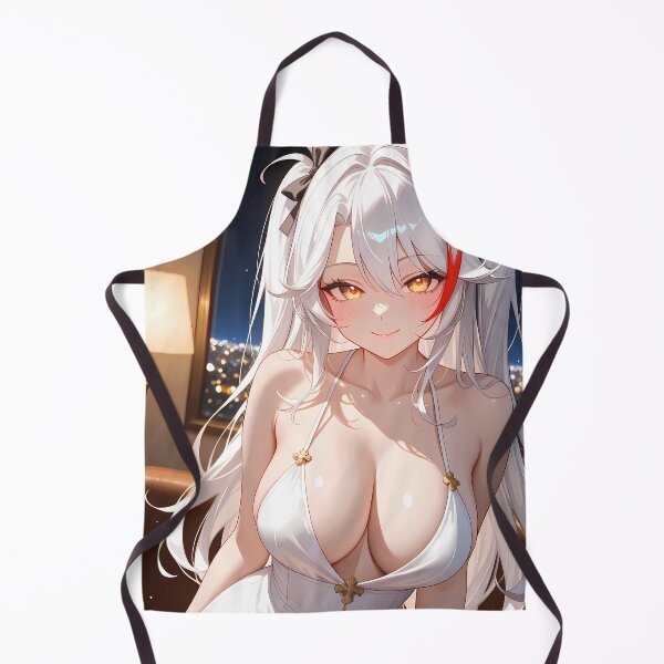 Item preview, Prinz Eugen Midnight Glow Azur Lane Anime Girl White Dress designed and sold by thedarvills.
