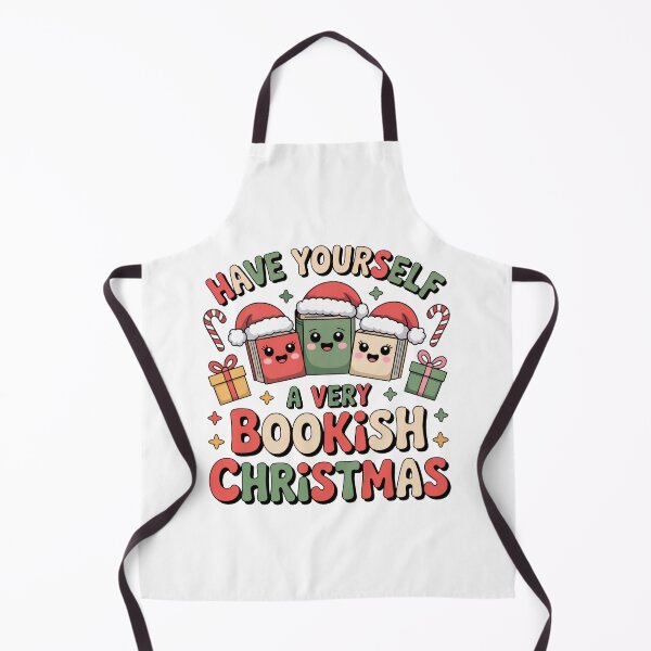 Item preview, Have Yourself a Very Bookish Christmas | Cute Kawaii Santa Book Shirt | Fun Gift for Readers designed and sold by WSPrintCrafter.