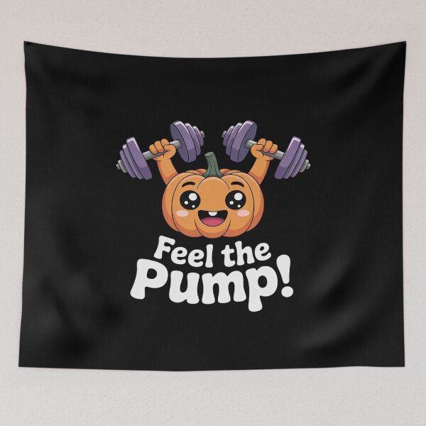Item preview, Workout Halloween Bodybuilder Fitness Gym Pumpkin Pun  designed and sold by GGrizeldaRivas.