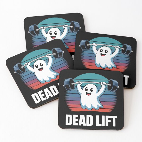 Item preview, Ghost Dead Lift Halloween, Ghost Gym Pocket  designed and sold by GGrizeldaRivas.