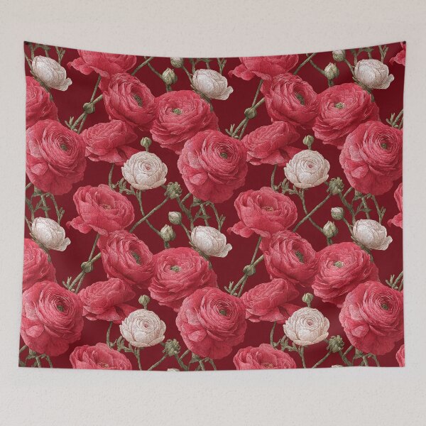 Item preview, Unique Elegant Ranunculus Florals For Home Accent designed and sold by RoyalStarsPatts.