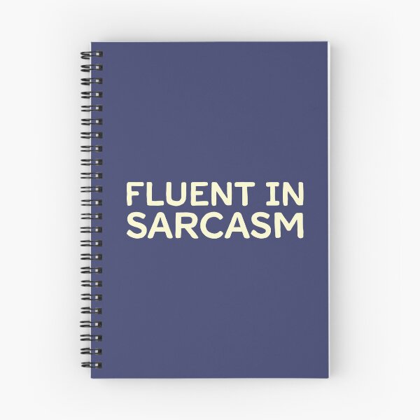 Item preview, Fluent In Sarcasm - Cream designed and sold by sillyjess.