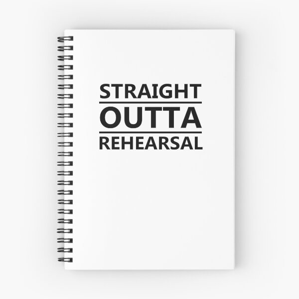 Item preview, Straight Outta Rehearsal V5 designed and sold by TeeTimeGuys.