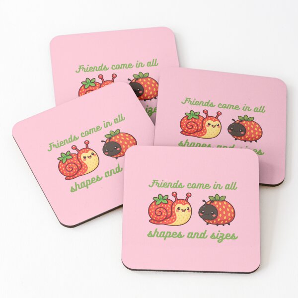 Item preview, Strawberry forest gang, friends come in all shapes and sizes designed and sold by BritishDelights.