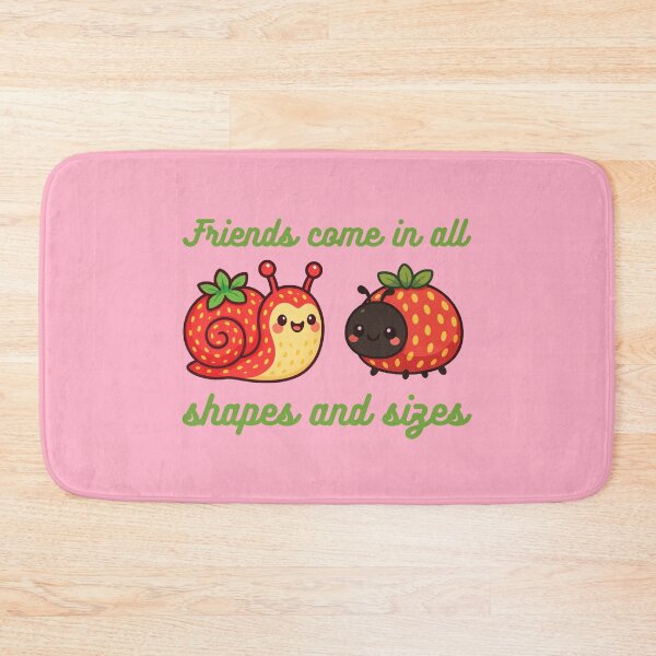 Item preview, Strawberry forest gang, friends come in all shapes and sizes designed and sold by BritishDelights.