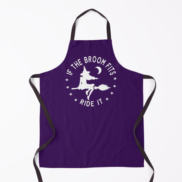 Item preview, If The Broom Fits Ride It Cheeky Witch® designed and sold by cheekywitch.