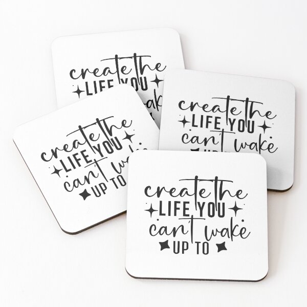 Item preview, Create the life you can't make up to,  positive slogan, Christmas quote, Happy new year, new beginning, lets forget the past, lets look to the future designed and sold by chipmuckdesignn.