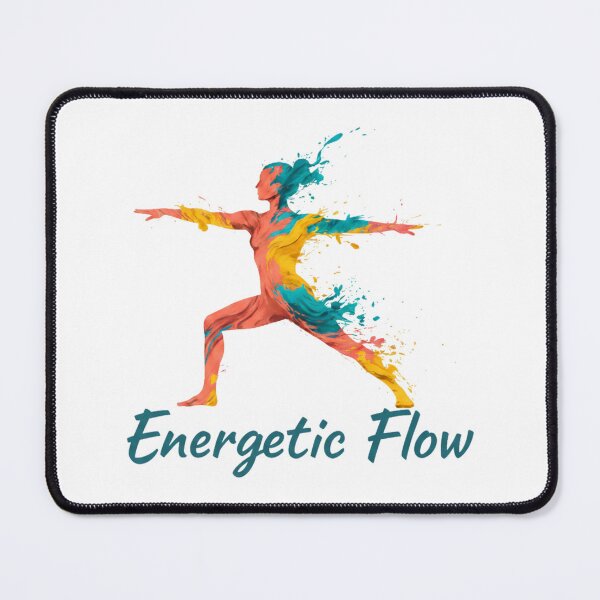 Item preview, Energetic Flow: Warrior II in Motion and Color designed and sold by Cloud-Riders.