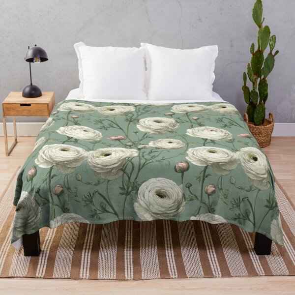Item preview, Artistic Whimsical Ranunculus Print For Graduation Gift designed and sold by RoyalStarsPatts.