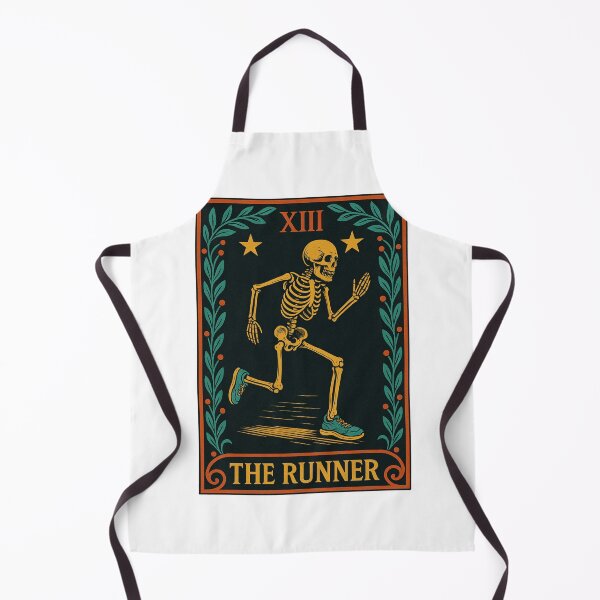 Item preview, The Runner Tarot Card Marathon Running Skeleton Marathon Runner Tarot T-Shirt designed and sold by Omarmadani.