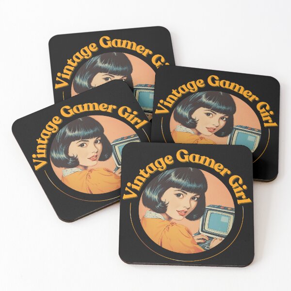 Item preview, Vintage Gamer Girl Retro Japan designed and sold by Vintage City.