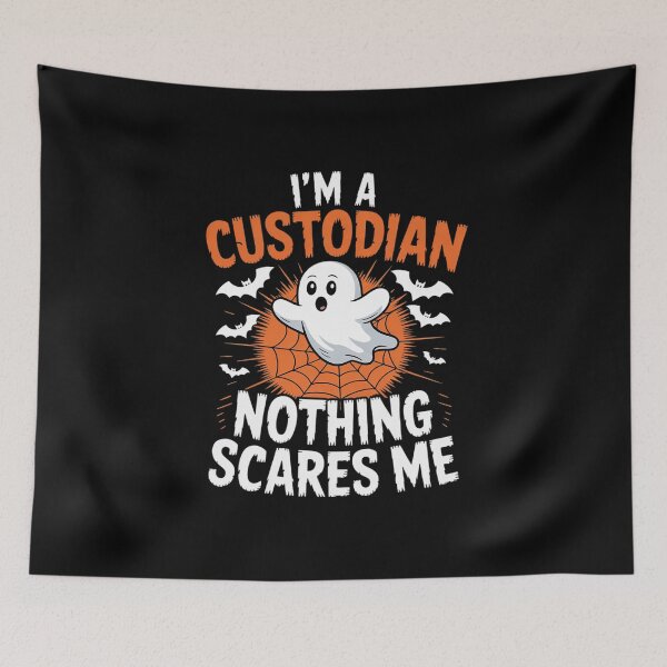 Item preview, Custodian Halloween School or Workplace  designed and sold by MathisBellanger.