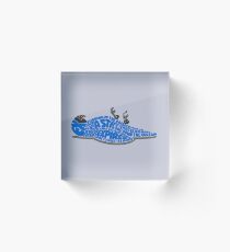 Dead Parrot Acrylic Block