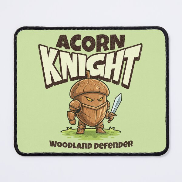Item preview, Acorn Knight Defender designed and sold by AwesomeBeyondLimits.