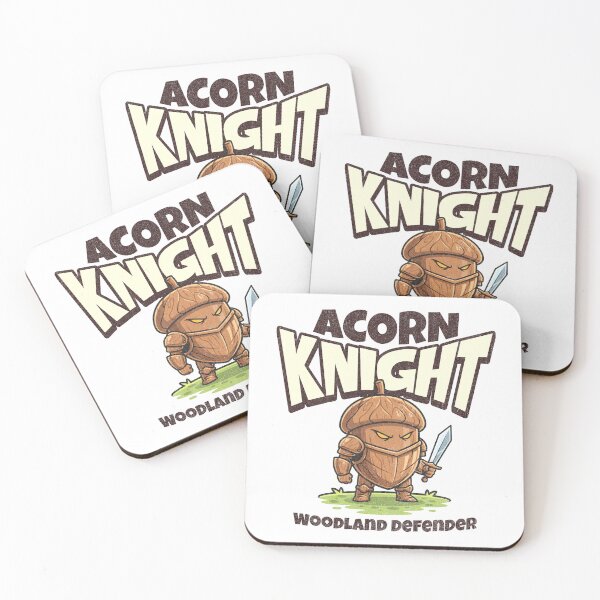 Item preview, Acorn Knight Defender designed and sold by AwesomeBeyondLimits.