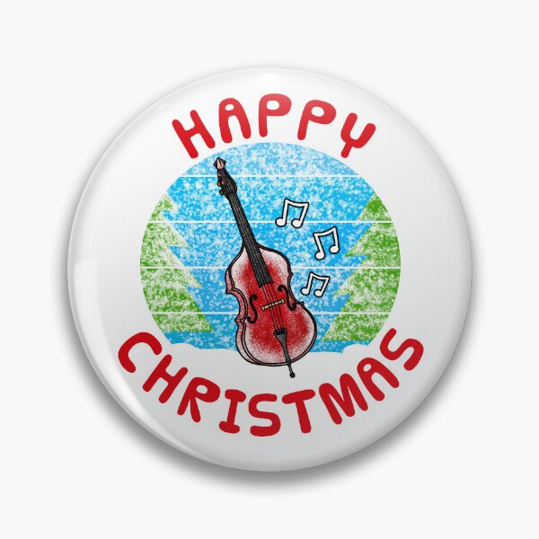 Artikelvorschau, Weihnachts-Kontrabass-Musiker entworfen und verkauft von doodlerob.