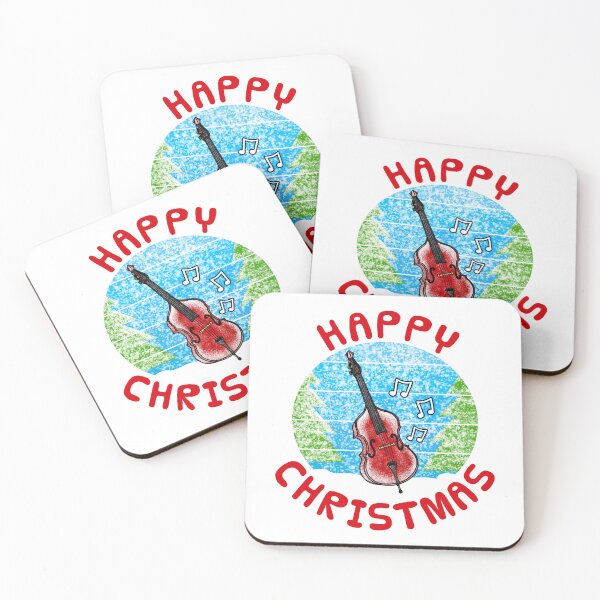 Item preview, Christmas Double Bass Bassist Musician Xmas designed and sold by doodlerob.