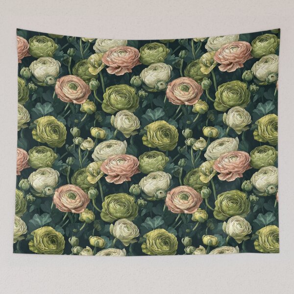 Item preview, Unique Soft Ranunculus Texture For Seasonal Decor designed and sold by RoyalStarsPatts.