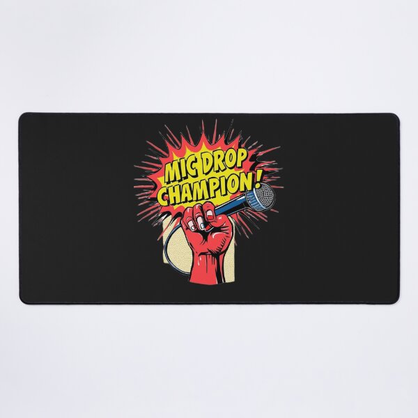 Item preview, Mic Drop Champion! designed and sold by ConfuseLab Shop.