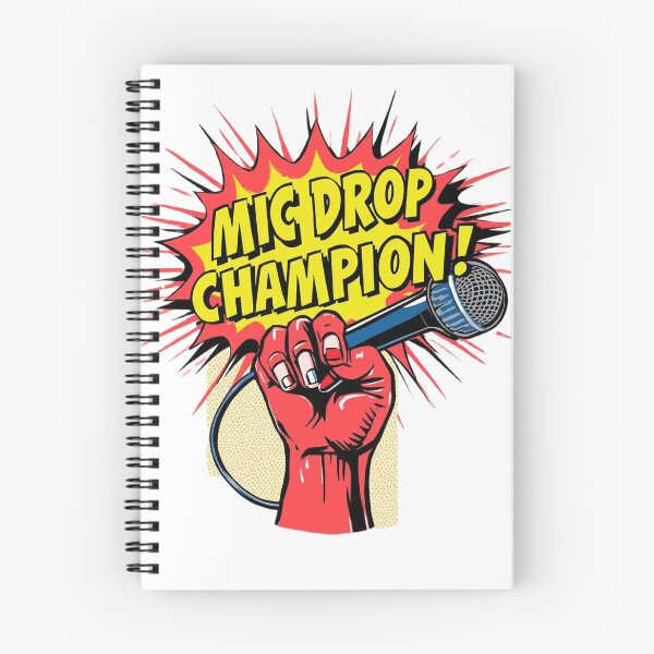 Item preview, Mic Drop Champion! designed and sold by ConfuseLab Shop.