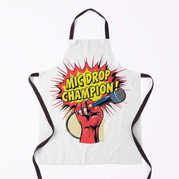 Item preview, Mic Drop Champion! designed and sold by ConfuseLab Alt.