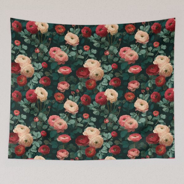 Item preview, Beautiful Exotic Ranunculus Texture For Housewarming designed and sold by RoyalStarsPatts.