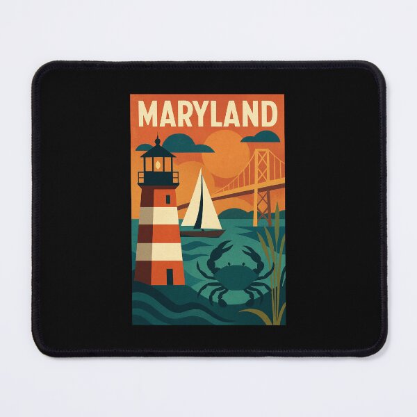 Item preview, Maryland designed and sold by Broken Antler Designs .