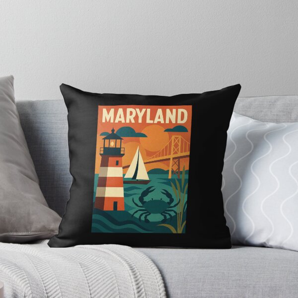 Item preview, Maryland designed and sold by Broken Antler Designs .