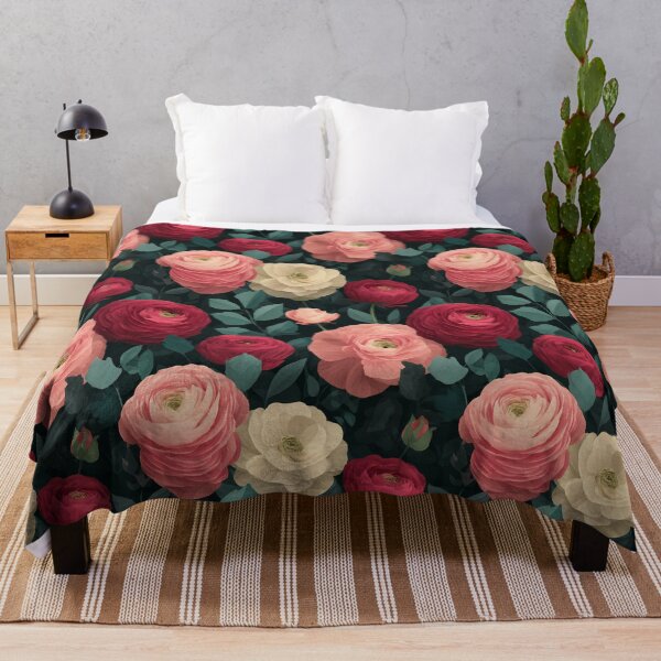 Item preview, Edgy Fresh Ranunculus Illustration For Housewarming designed and sold by RoyalStarsPatts.