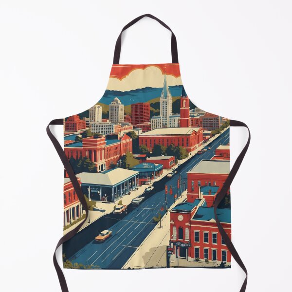 Item preview, Knoxville Tennessee 1950s USA Vintage Travel Tourism designed and sold by TravelersGems.