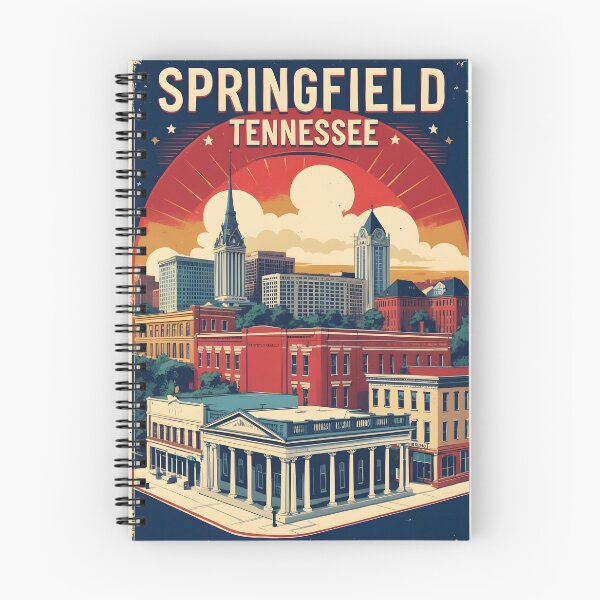 Item preview, Springfield Tennessee 1950s USA Vintage Travel Tourism designed and sold by TravelersGems.