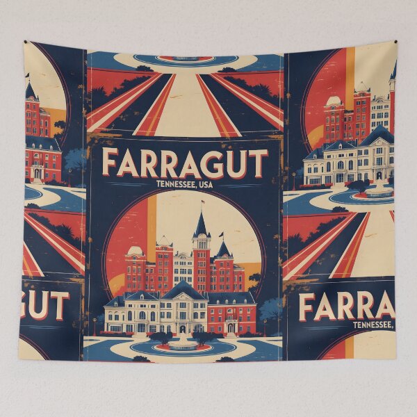 Item preview, Farragut Tennessee 1950s USA Vintage Travel Tourism designed and sold by TravelersGems.