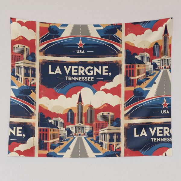 Item preview, Lavergne Tennessee 1950s USA Vintage Travel Tourism designed and sold by TravelersGems.