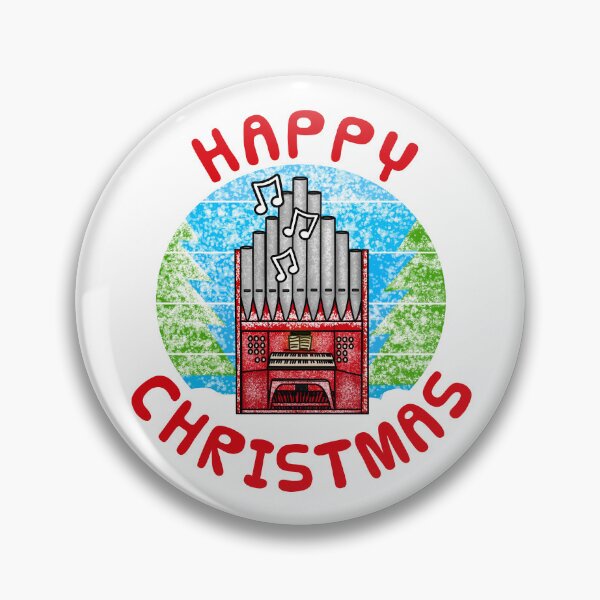 Item preview, Christmas Organ Church Organist Musician Xmas (Snow) designed and sold by doodlerob.