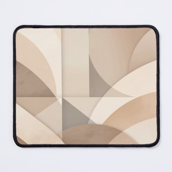 Item preview, Serene Interlocking Neutrals Geometric designed and sold by Bilikaru.