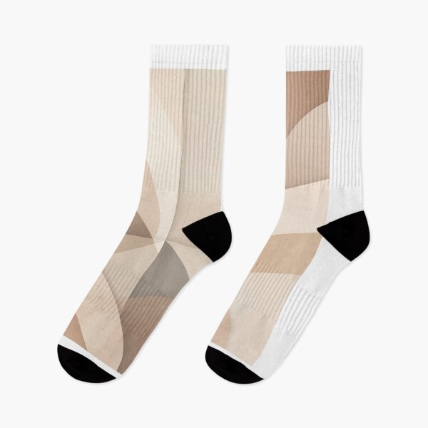 Item preview, Serene Interlocking Neutrals Geometric designed and sold by Bilikaru.