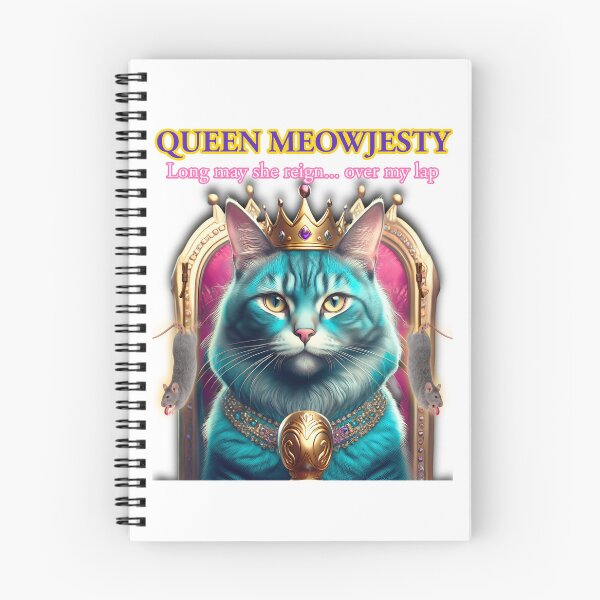 Item preview, Queen Meowjesty: Long May She Reign designed and sold by OldDogNewDawn.