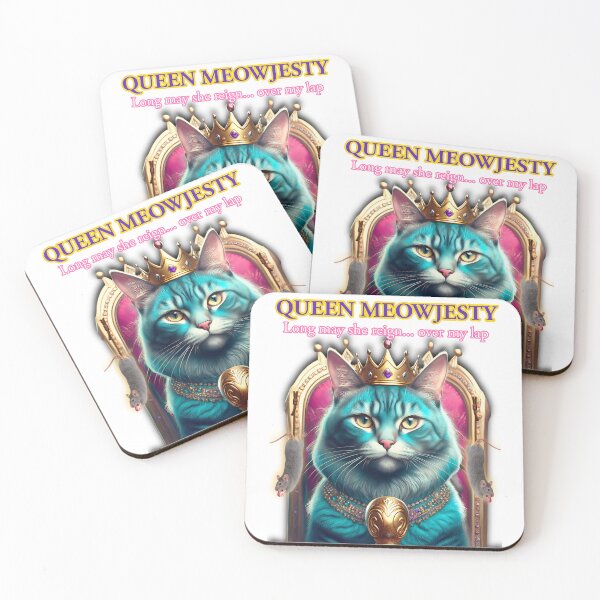 Item preview, Queen Meowjesty: Long May She Reign designed and sold by OldDogNewDawn.