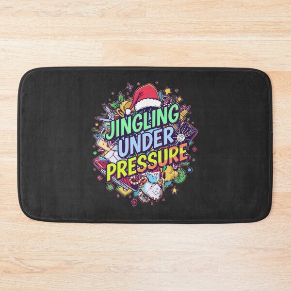Item preview, Jingling Under Pressure (Funny Christmas Chaos) designed and sold by ConfuseLab Shop.