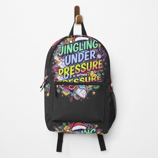 Item preview, Jingling Under Pressure (Funny Christmas Chaos) designed and sold by ConfuseLab Shop.