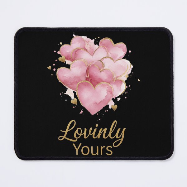 Item preview, "Lovingly Yours,"elegant and romantic design .shimmering gold accents. designed and sold by ZyVoAli.