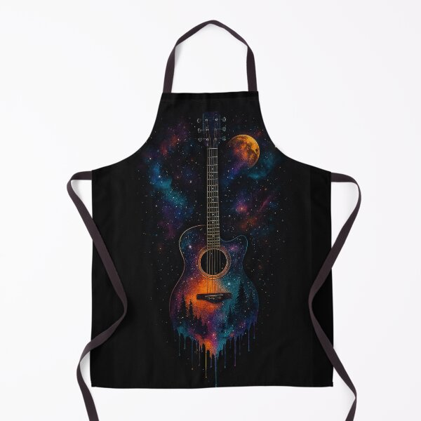 Item preview, space and classic guitar designed and sold by Dogandesighn.