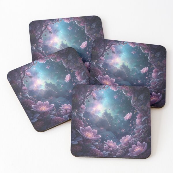 Item preview, Dreamlike Nebula Garden of Ethereal Galaxies designed and sold by Bilikaru.