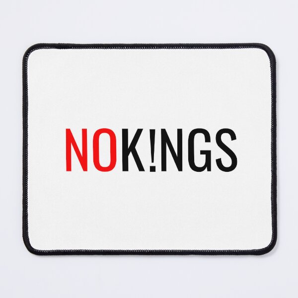 Item preview, No Kings , no queens, no monarchs, no monarchy, Design for Democrats designed and sold by designpeter.