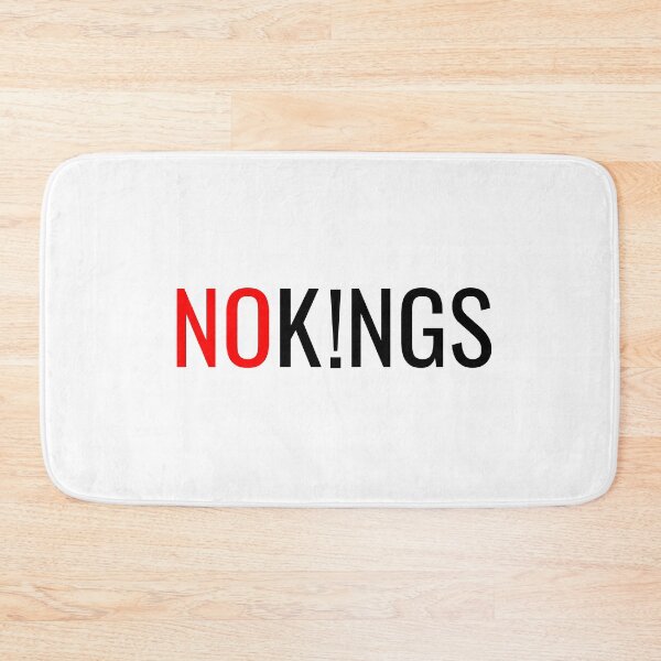 Item preview, No Kings , no queens, no monarchs, no monarchy, Design for Democrats designed and sold by designpeter.