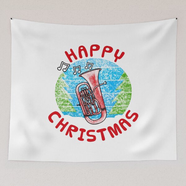 Item preview, Christmas Euphonium Brass Musician Xmas Music Teacher designed and sold by doodlerob.