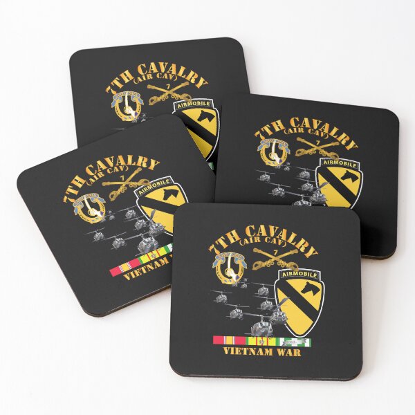 Item preview, 7th Cavalry (Air Cav) - 1st Cav Division w SVC designed and sold by Military Insignia Products.